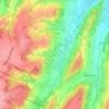 Maure topographic map, elevation, terrain