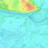 Hohnstorf (Elbe) topographic map, elevation, terrain