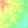 Samburu/Chengoni ward topographic map, elevation, terrain