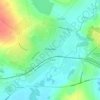 Татищево topographic map, elevation, terrain