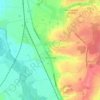 Saint-Loup topographic map, elevation, terrain