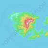 Vanikoro topographic map, elevation, terrain