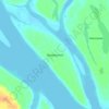 Перевальный topographic map, elevation, terrain