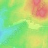 Ударник topographic map, elevation, terrain