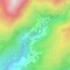 Poço do Forno Velho topographic map, elevation, terrain