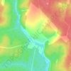 Вожьяк topographic map, elevation, terrain