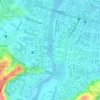 Cagayan de Oro River topographic map, elevation, terrain