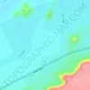al qalaa topographic map, elevation, terrain