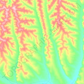 Суордах topographic map, elevation, terrain