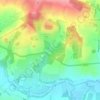 Benbow Pond topographic map, elevation, terrain