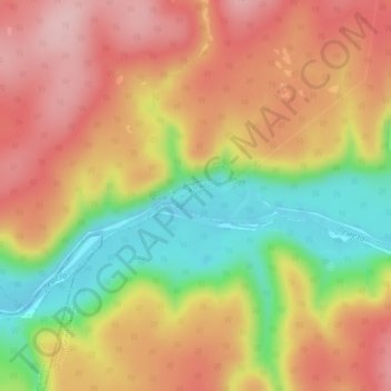 Атыш topographic map, elevation, terrain