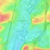 Bishop's Palace topographic map, elevation, terrain