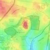 Gresswell Hill Nature Conservation Reserve topographic map, elevation, terrain