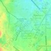 Anfa Park منتزه أنفا topographic map, elevation, terrain