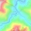 Халих topographic map, elevation, terrain