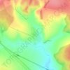 Тарасполь topographic map, elevation, terrain