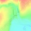 Балагушево topographic map, elevation, terrain