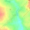 Сосновоборское topographic map, elevation, terrain