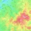 La Côte topographic map, elevation, terrain