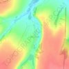 Аман-Ошторма topographic map, elevation, terrain