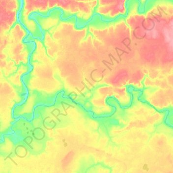 Покойницкая topographic map, elevation, terrain