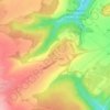 Observatoire des Hautes Plates topographic map, elevation, terrain