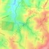 Melbourne Water Reserve topographic map, elevation, terrain