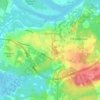 Oromocto topographic map, elevation, terrain