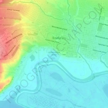 Шишкинские пруды topographic map, elevation, terrain