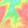 Кня-Баш topographic map, elevation, terrain