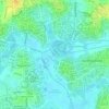Bellanwila Park topographic map, elevation, terrain