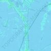 Oude Zederik topographic map, elevation, terrain