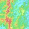 Tairua River topographic map, elevation, terrain