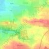 Saint-Just topographic map, elevation, terrain