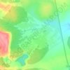 Водино topographic map, elevation, terrain