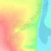 Сабанаево topographic map, elevation, terrain