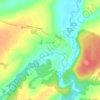 Ботьево topographic map, elevation, terrain