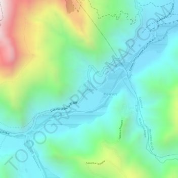 Chago topographic map, elevation, terrain