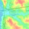 Lake Forest topographic map, elevation, terrain