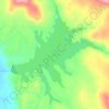 Lake Amador topographic map, elevation, terrain