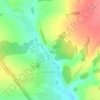 Среднее Девятово topographic map, elevation, terrain