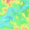Westerfolds Park topographic map, elevation, terrain