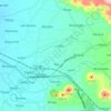 Tobgon River topographic map, elevation, terrain