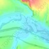 Новый topographic map, elevation, terrain