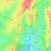 Nagarbhavi Lake topographic map, elevation, terrain