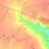 Гондырево topographic map, elevation, terrain