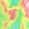 Lac de Bracca topographic map, elevation, terrain