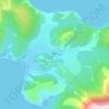 Ayan topographic map, elevation, terrain