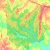 Croft State Park topographic map, elevation, terrain