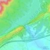 Carvins Cove Dam topographic map, elevation, terrain